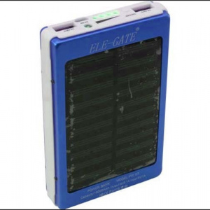 POWER BANK SIN LINTERNA ELEGATE PW.07, 15000MAH, CELDA SOLAR, SALIDA 5V 1A Y 2A, INCLUYE CABLE V8, VARIOS COLORES
